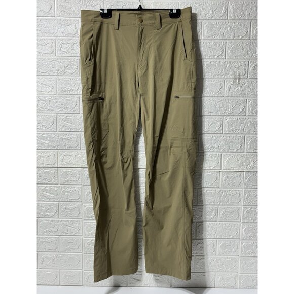L.L. Bean Men's Tan Cargo Pants - Picture 1 of 9